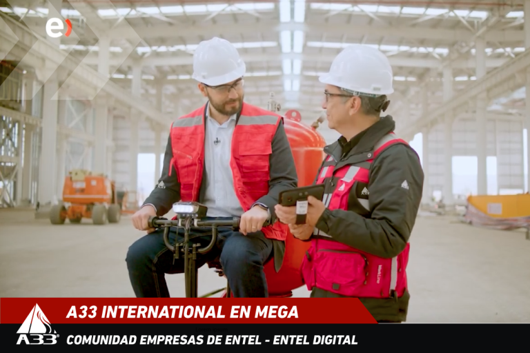 CAFS, Sistema de espuma, presentado por Mega y Entel.