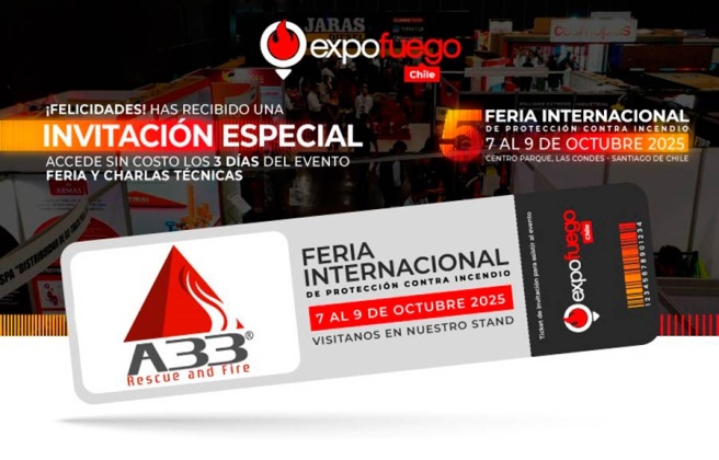 A33 Internacional Presenta Innovación en ExpoFuego 2025: «Del Diseño Virtual a la Implementación Real»