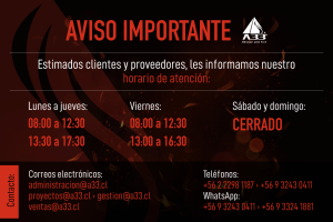 AVISO IMPORTANTE: Nuevo Horario de Atención