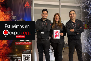 El 13 y 14 de mayo, A33 fue parte de Expo Fuego Perú 2026.